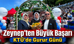 Zeynep Köstereli KTÜ Tıp Fakültesi’nden Dönem İkincisi Olarak Mezun Oldu