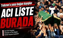 Trabzon'da Bugün 4 Kişi Hayatını Kaybetti! İşte 26 Temmuz Vefat Listesi