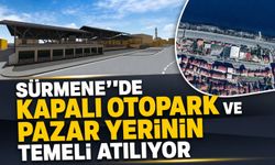 Sürmene’de 185 Milyon Liralık Kapalı Otopark ve Pazar Yerinin Temeli Atılıyor