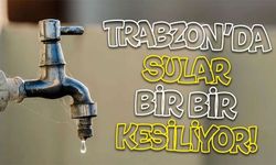 Trabzon’da25 Temmuz Su Kesintisi Yaşanacak Mahalle Açıklandı