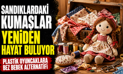 Trabzon’da Atıl Kumaşlar Yöresel Bez Bebeklere Dönüşüyor