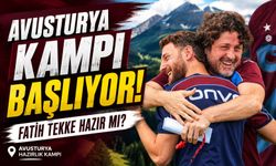 Trabzonspor'da Avusturya Kampı Başlıyor! Fatih Tekke'yi Zorlu Hazırlık Maçları Bekliyor