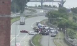 Rize'de drift atan 2 sürücüye 301 bin lira ceza uygulandı