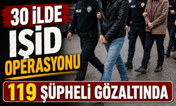 30 İlde Işid Operasyonu: 119 Şüpheli Gözaltına Alındı