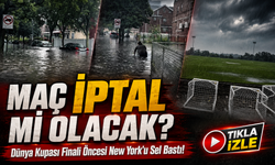 İspanya Arjantin Maçı İptal Mi Oldu? Dünya Kupası Finali Öncesi New York’u Sel Bastı!