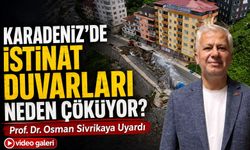 Doğu Karadeniz’de İstinat Duvarı Tehlikesi Büyüyor: Uzmanından Kritik Uyarılar