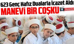 Trabzon'da 623 Genç Hafız Dualarla İcazet Aldı; Manevi Coşku