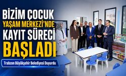 Trabzon Büyükşehir Belediyesi Duyurdu; Bizim Çocuk Yaşam Merkezi’nde Kayıt Süreci Başladı