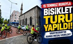 Vakfıkebir’de 15 Temmuz Anısına Bisiklet Turu Düzenlendi