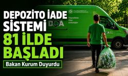 Bakan Kurum Duyurdu: Türkiye Genelinde Depozito İade Sistemi Başladı, Şişe Başına 1 Lira Ödeme Yapılacak