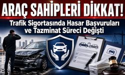 Araç Sahipleri Dikkat: Trafik Sigortasında Hasar Başvuruları Ve Tazminat Süreci Değişti