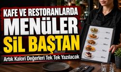Kafe Ve Restoranlarda Menüler Sil Baştan Değişiyor: Kalori Bilgisi Zorunlu Hale Geldi