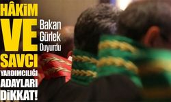 Bakan Akın Gürlek Duyurdu: Hâkim Ve Savcı Yardımcılığı Mülakat Sonuçları Açıklandı