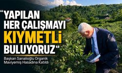 Başkan Sarıalioğlu Organik Maviyemiş Hasadına Katıldı: Of’ta Alternatif Tarıma Destek Mesajı