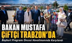 İçişleri Bakanı Mustafa Çiftçi Trabzon’a Geldi: Bayburt Programı Öncesi Havalimanında Karşılandı