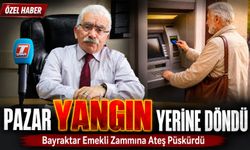 Tüed Trabzon Şube Başkanı Burhan Bayraktar Emekli Zammına Ateş Püskürdü, “Pazar Yangın Yerine Döndü”