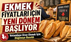 Vatandaşa Ucuz Ekmek İçin Düğmeye Basıldı: Ekmek Fiyatları İçin Yeni Dönem Başlıyor