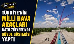 Türkiye’nin Milli Hava Araçları Nato Zirvesi’nde Gövde Gösterisi Yaptı