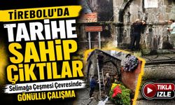 Tirebolu’da Tarihe Sahip Çıktılar: Selimağa Çeşmesi Çevresinde Gönüllü Çalışma