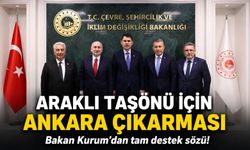 Araklı Taşönü İçin Ankara Çıkarması: Bakan Kurum’dan Tam Destek