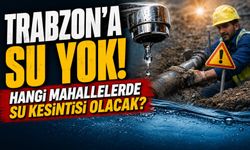 Trabzon’da 22 Temmuz Su Kesintisi: Bazı Mahallelerde 6 Saat Sürecek