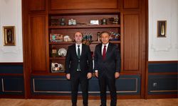 Vali Tahir Şahin, Başsavcı Ali Balcı’yı Kabul Etti