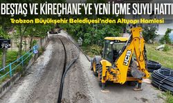 Beştaş Ve Kireçhane’ye Yeni İçme Suyu Hattı: Tiski 5 Bin 200 Metrelik Çalışma Başlattı