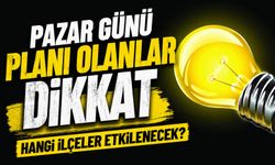Pazar Günü Planı Olanlar Dikkat: Trabzon’da Onlarca Mahalle Elektriksiz Kalacak