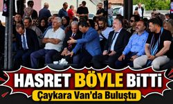 Çaykaralılar Van Özalp Dönerdere’de Yıllar Sonra Aynı Sofrada Buluştu