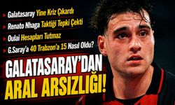 Galatasaray Yine Kriz Çıkardı. Renato Nhaga Taktiği Tepki Çekti