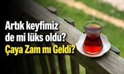 "Artık keyfimiz de mi lüks oldu?" Çaya Zam mı Geldi?