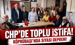 CHP Köprübaşı İlçe Yönetimi Toplu İstifa Kararı Aldı! Siyasi Mücadele Yeni Parti'de Sürecek