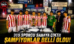 Trabzon’da Dev Futbol Şöleni Sona Erdi: 315 Sporcu Sahaya Çıktı