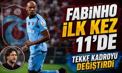 Trabzonspor’da Amedspor Maçı Öncesi İlk 11 Değişti: Fabinho İçin Bir İlk
