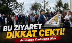 Süleyman Soylu Araklı’da Ekrem Reis’in Ailesini Yalnız Bırakmadı