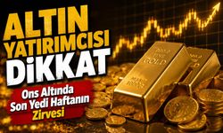 Altın Yatırımcısı Dikkat: Ons Altında Son Yedi Haftanın Zirvesi