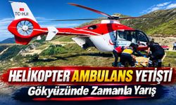 Trabzon’da Yaylada Yaralanan Kadının İmdadına Helikopter Ambulans Yetişti