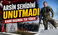 Pençe-Kaplan Şehidi İsmail Şebelek Arsin’de Dualarla Anıldı