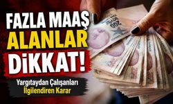 Fazla Maaş Alanlar Dikkat!; Yargıtaydan Çalışanları İlgilendiren Karar