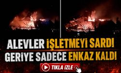 Pokut Yaylası’nda Gece Yangını: Kıbrıs Gazisinin İşletmesi Küle Döndü