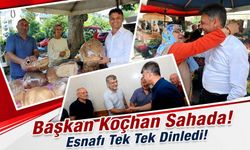 Maçka’da Başkan Koray Koçhan Sahaya İndi: Esnafın Taleplerini Tek Tek Dinledi