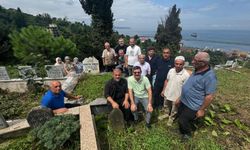Hüseyin Türker Sürmene’de Mezarı Başında Dualarla Anıldı