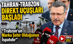Trabzon’un Uçuş Ağına Yeni Hat: Tahran Seferleri Resmen Başladı