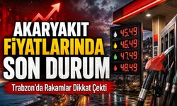 Akaryakıt Fiyatlarında Son Durum: Trabzon’da Rakamlar Dikkat Çekti