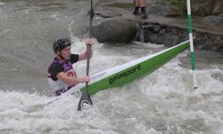 Rize’de Akarsu Slalom Türkiye Şampiyonası heyecanı: 220 sporcu yarıştı