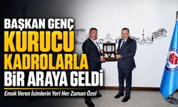 Başkan Ahmet Metin Genç Kurucu Kadrolarla Bir Araya Geldi; “Emekleri Unutulmaz”