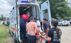 Denize giren 2 kardeş boğulma tehlikesi geçirdi