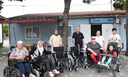 Karadeniz Omurilik Felçlileri Derneği'nden engellilere tekerlekli sandalye yardımı