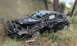 Samsun'da iki otomobilin çarpıştığı kazada 1 kişi yaralandı