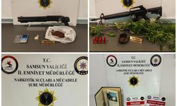 Samsun'da yasaklı madde operasyonunda gözaltına alınan 7 zanlı tutuklandı